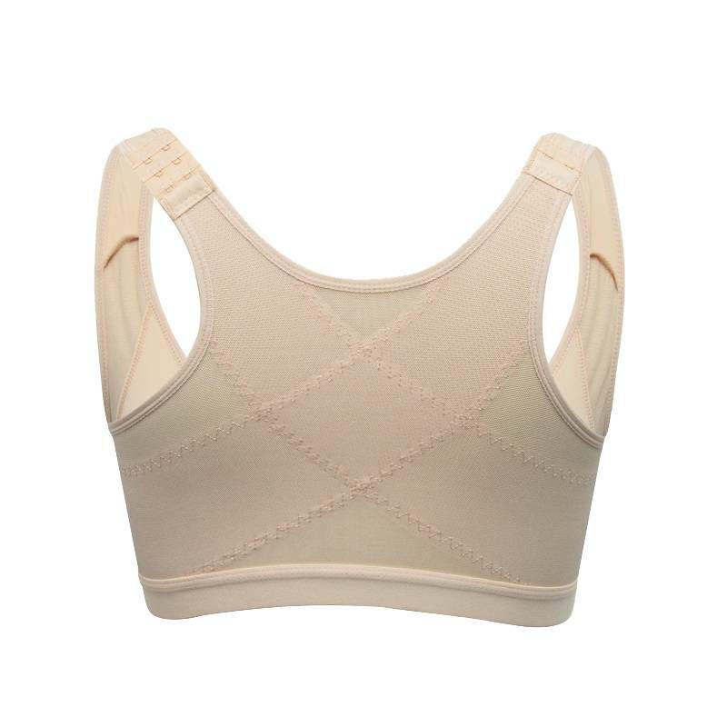 post surgery front closure sports bra